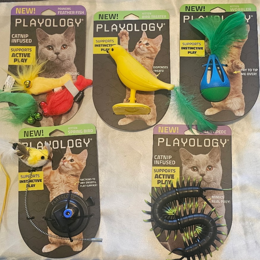 5 Playology Interactive Kitten/Cat Toys